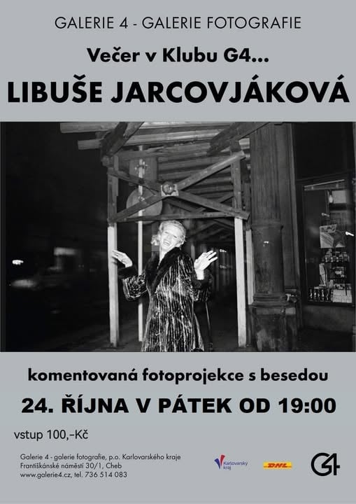 Večer v Klubu G4 s Libuší Jarcovjákovou