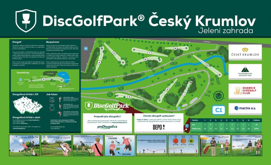 DiscGolfPark Český Krumlov