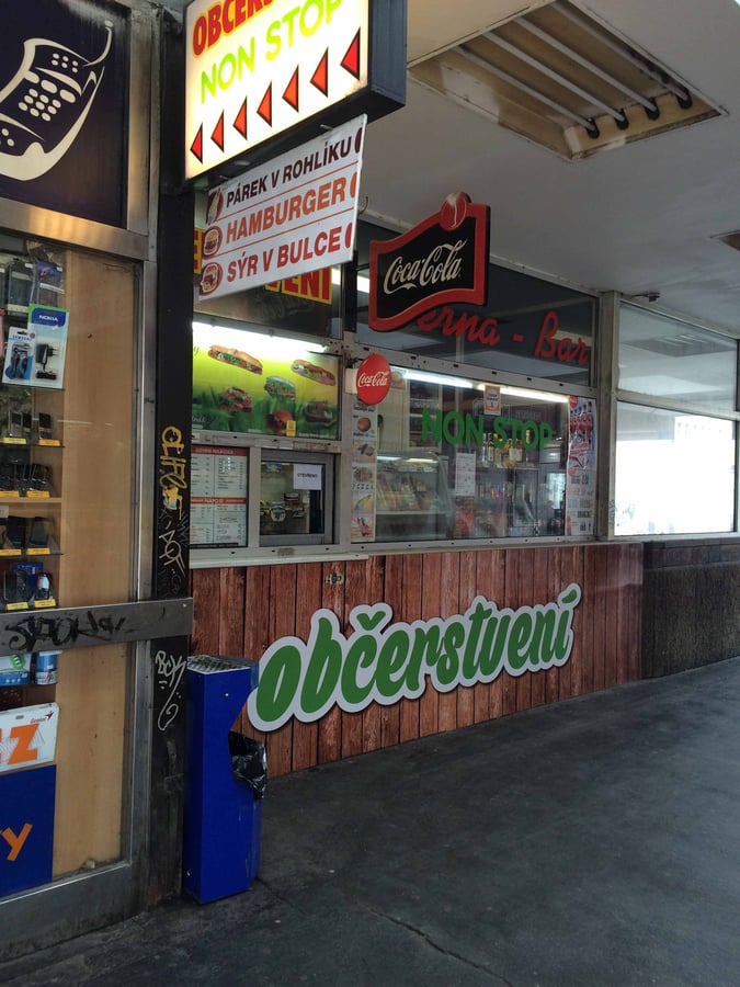Občerstvení nonstop