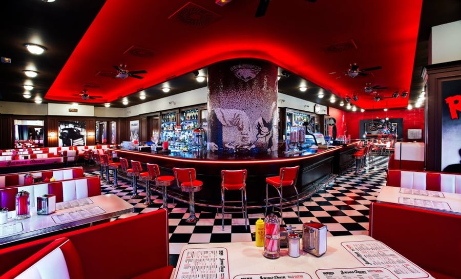 James Dean Prague Restaurant