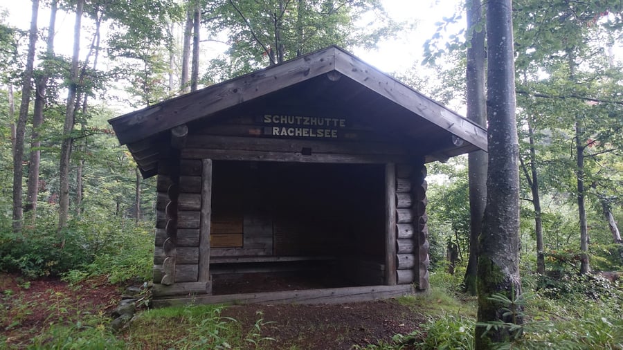 Schutzhütte Rachelsee