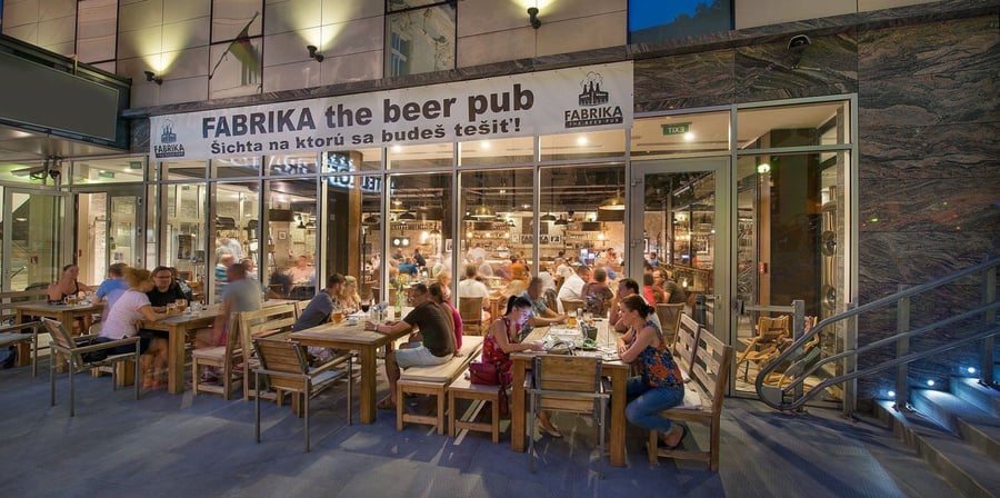 Fabrika The Beer Pub Bratislava