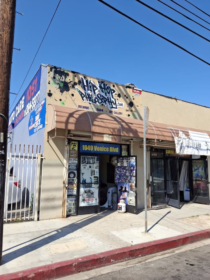 HipHop Philosophy Record Shop/Radio Station/Art Gallery