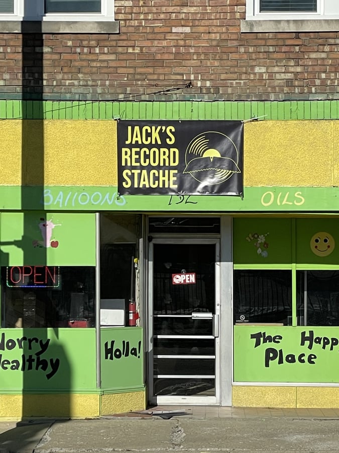 Jack's Record Stache