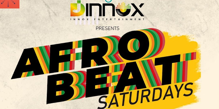 Afrobeat Saturdays (more: Kizomba, Rumba, Hip hop, Pop, Reggae, Dancehall.)