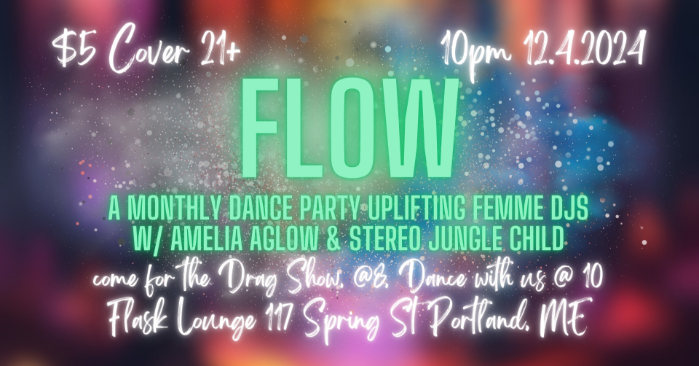 Flow: The Femme DJ Experience with Amelia Aglow