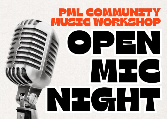 Community Music Workshop: Open Mic Night