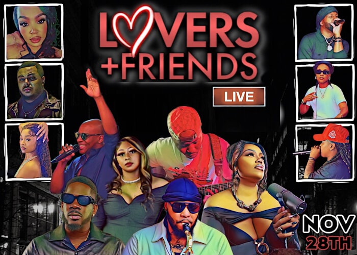 SaxFifth & Real Noble Events Presents: “Lovers & Friends Live!”