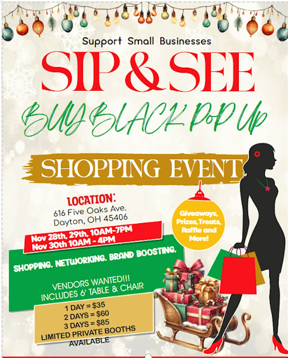 Shop & See Buy Black Pop-Up Shopping Event
