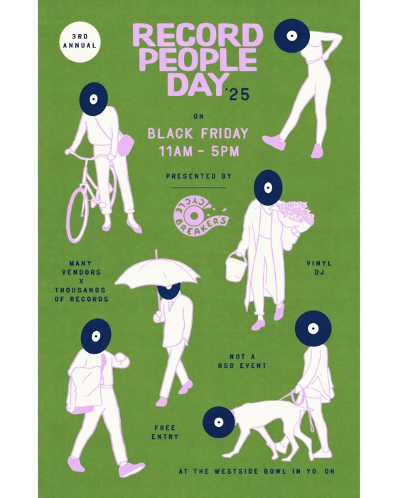 Record People Day '25 with Cycle Breaker's Records and Tapes at the Westside Bowl