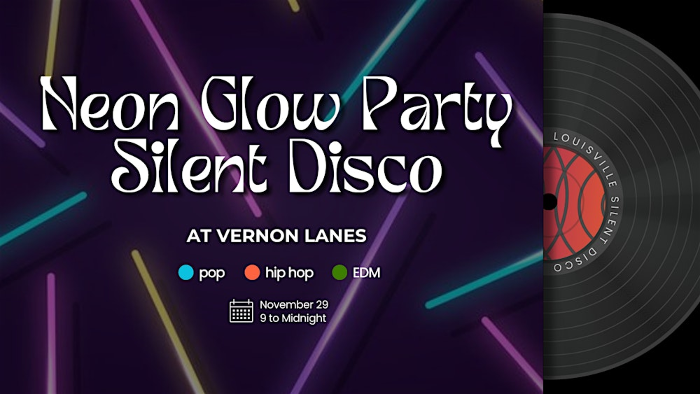 Neon Glow Party Silent Disco at Vernon Lanes