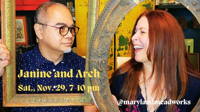 Janine and Arch with Special Guests