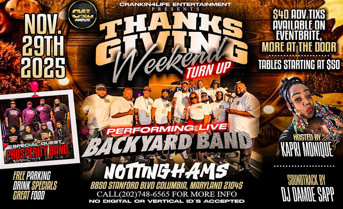 THANKSGIVING WEEKEND TURN UP - BYB STYLE