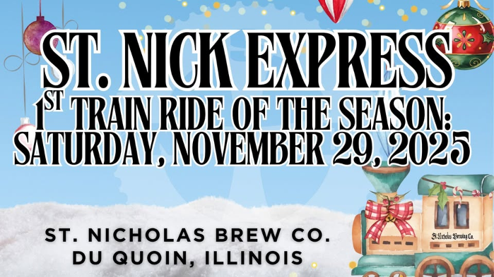 St. Nick Express - 1st Train Ride of the Season: November 29th
