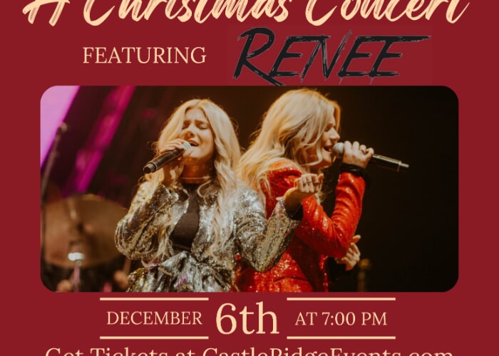 Christmas Concert at Castle Ridge with RENEE