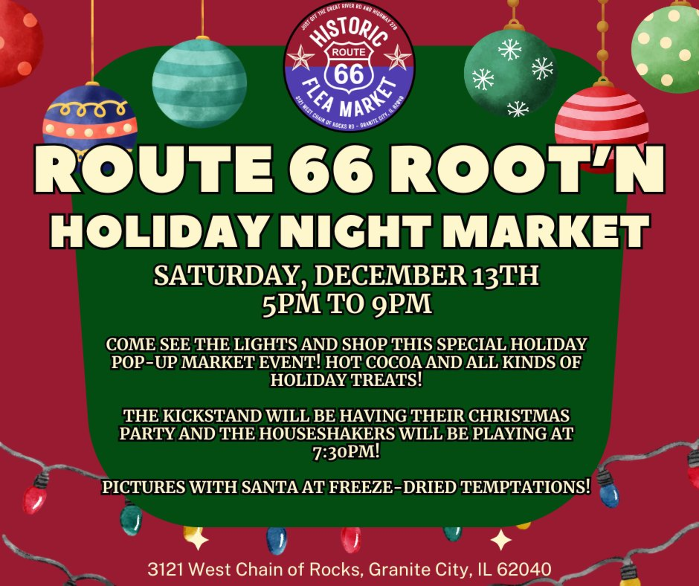Route 66 Holiday Pop-Up Night Market