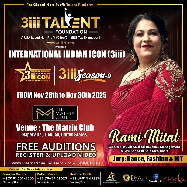 International Indian Icon - 3iii 2025 Season-9