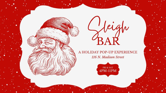 Sleigh Bar: A Holiday Pop-Up Experience