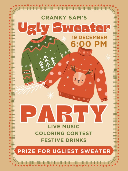 Ugly Sweater Party