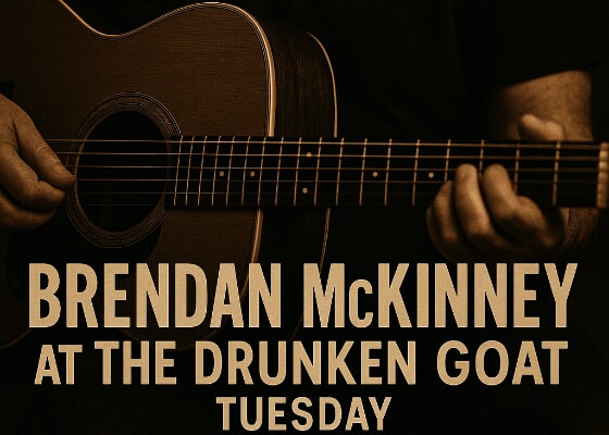 Live Music: Brendan McKinney
