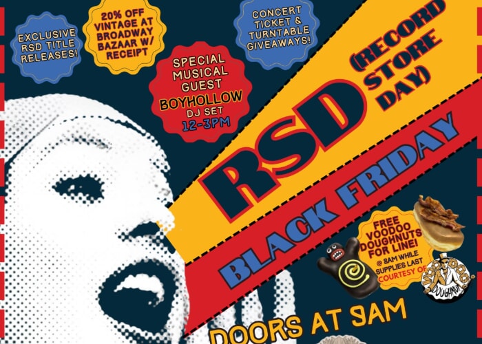 RSD Black Friday @ Wax Trax Broadway Bazaar