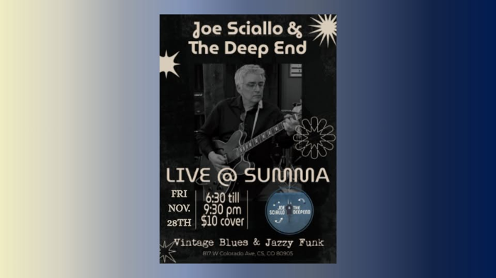 Joe Sciallo & The Deep End at Summa