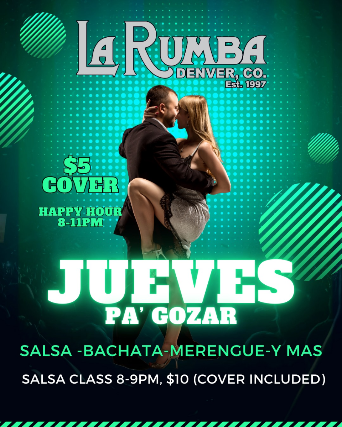 Jueves Pa" Gozar en La Rumba