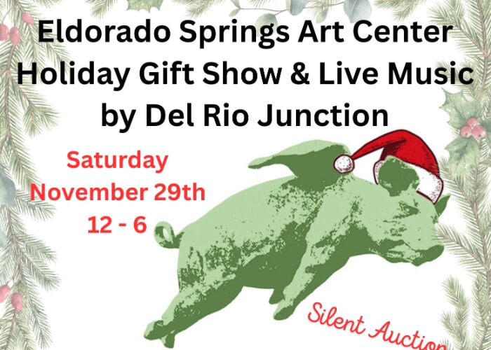 Eldorado Springs Art Center Holiday Gift Show & Live Music
