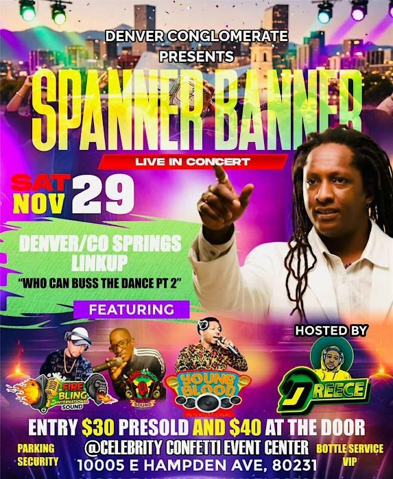 SPANNER BANNER LIVE IN CONCERT