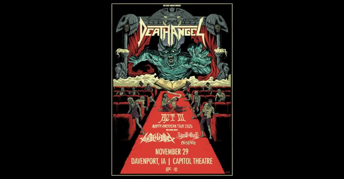 Death Angel - ACT III with Toxic Holocaust, Lions At The Gate, & Misfire at Capitol Theatre