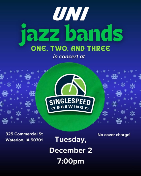 UNI Jazz Bands at SingleSpeed Waterloo
