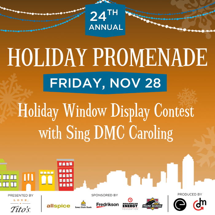 Holiday Promenade- Window Display Contest 2025