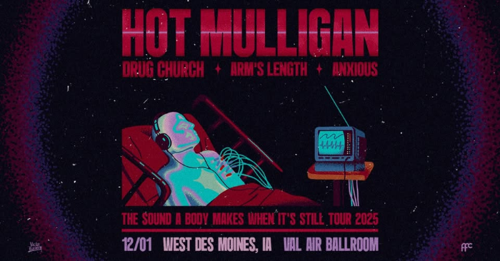 Hot Mulligan with Drug Church, Arm's Length, and Anxious at Val Air Ballroom