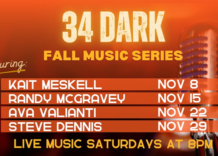 34 DARK Fall Music Series