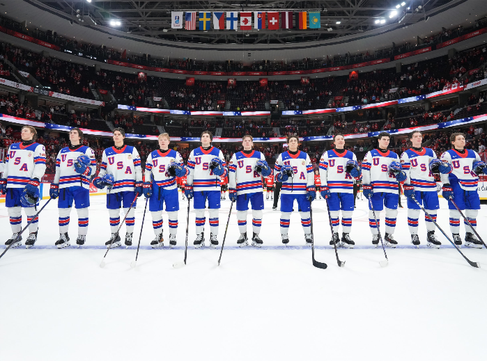 IIHF World Juniors Pre Tournament Exhibition - Latvia vs Slovakia