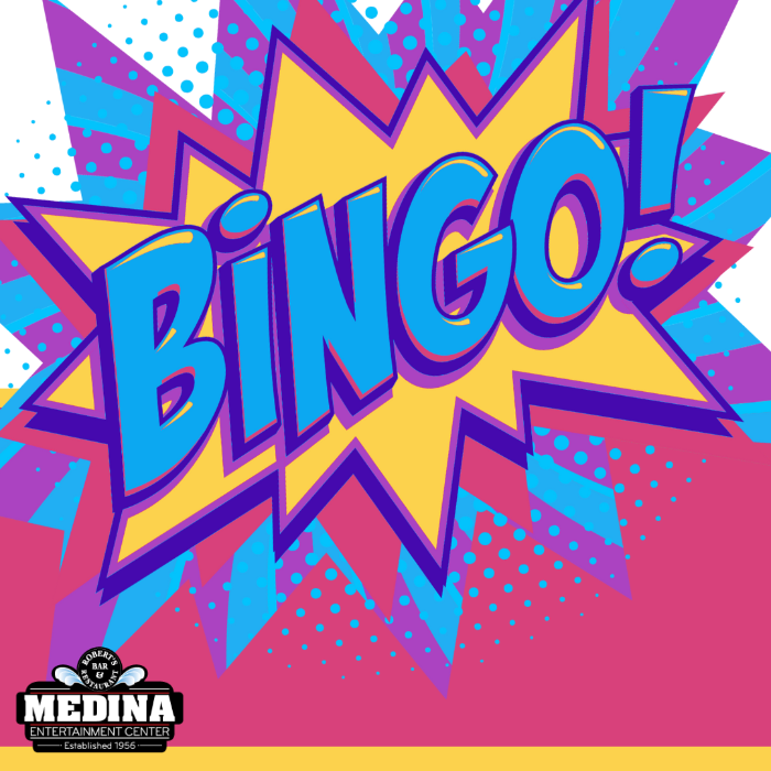 Medina Hosts: BINGO!