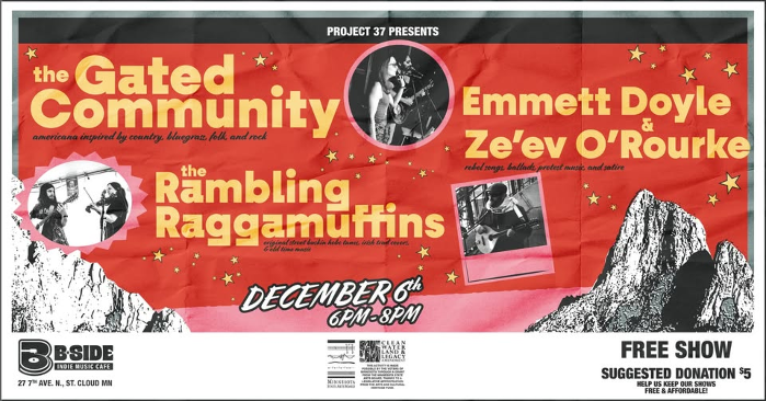 THE GATED COMMUNITY // EMMETT DOYLE & ZE'EV O'ROURKE // THE RAMBLING RAGAMUFFINS
