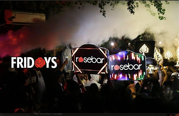 Rosebar Fridays w/OPEN BAR (Afrobeats; Amapiano; Hip Hop; Dancehall)