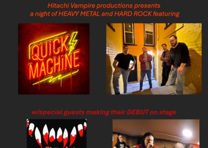 A Night of Headbanging with Quick Machine and Nosferatu Madre