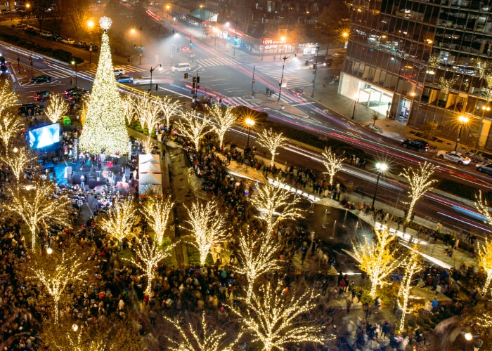 CityCenterDC Tree Lighting