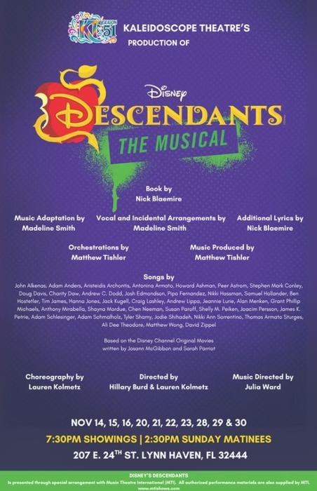 Disney's Descendants The Musical