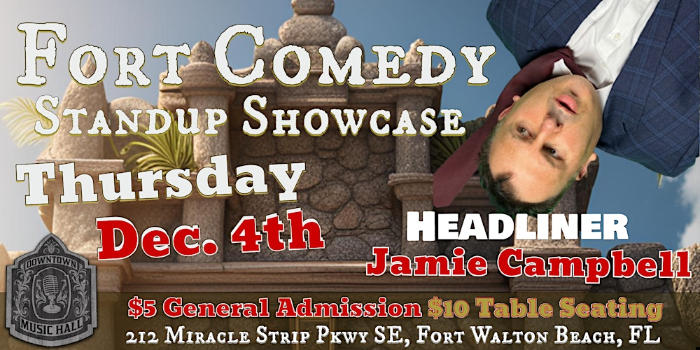 Fort Comedy Presents: Jamie Campbell