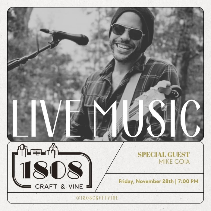 Live music w/Mike Coia