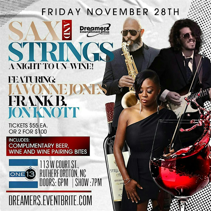 SAX & STRINGS - A Night to Un-Wine!