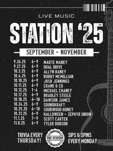 LIVE MUSIC @ THE STATION