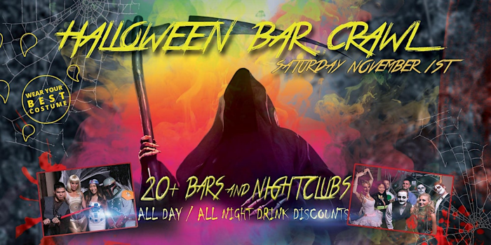 RALEIGH HALLOWEEN BAR CRAWL - 20+ Bars