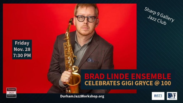 Brad Linde Ensemble celebrates Gigi Gryce @ 100