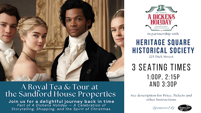 A Royal Tea and Tour of the Sandford House