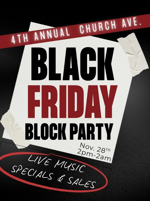 Church Ave. 4th Annual Black Friday Block Party