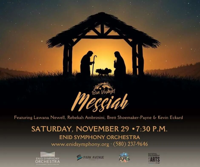 Enid Symphony Orchestra presents Bon Voyage! Messiah